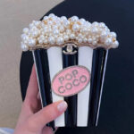 Chanel Popcorn Minaudiere AS5217 Black
